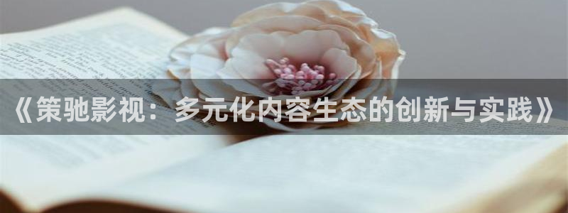 宅男视频福利：《策驰影视：多元化内容生态的创新与实践》